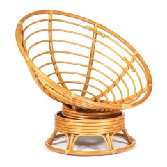 Кресло-качалка Tetchair PAPASAN/ПАПАСАН w 23/01 B /без подушки/ 115х78х104 см, Honey мед