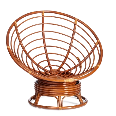 Кресло-качалка Tetchair PAPASAN/ПАПАСАН w 23/01 B /без подушки/ 115х78х104 см, Pecan орех