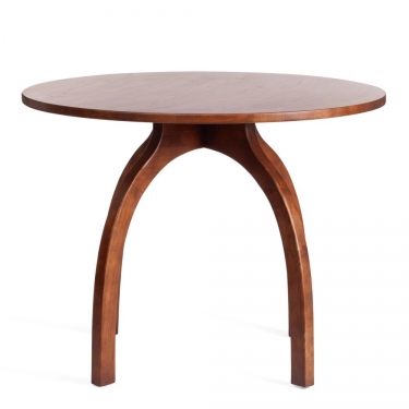 Стол Tetchair THONET mod.T9108 дерево вяз, 100х75 см, Темный Орех 5