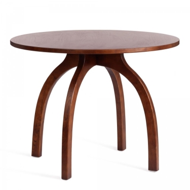 Стол Tetchair THONET mod.T9108 дерево вяз, 100х75 см, Темный Орех 5