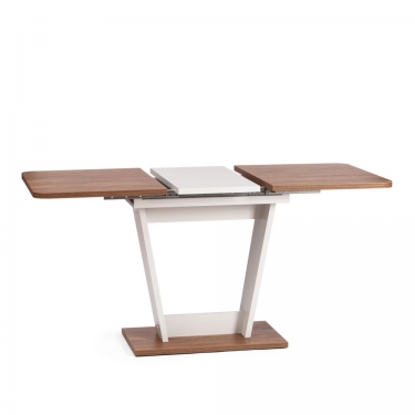 Стол обеденный Tetchair FOX раздвижной ЛДСП, 68.6x110-145x75 см, Дуб Канзас/Пепел