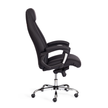 Кресло Tetchair BOSS Lux кож/зам, черный, 36-6