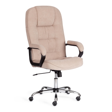 Кресло Tetchair СН9944 22 хром флок , бежевый, 7