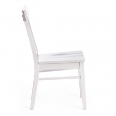 Стул Tetchair Retro / 1 шт. в упаковке дерево гевея, МДФ, 44,3 x 55 x 89 x SH45см, Белый White