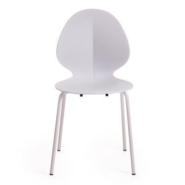 Стул Tetchair EBAY mod 03 / 1 шт. в упаковке металл/пластик, 52x46x83.5, белый