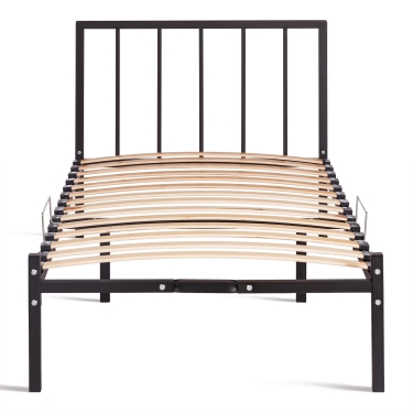Кровать Tetchair Bruno металл, 90200 см, черный