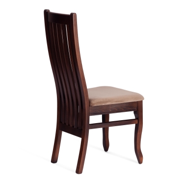 Стул Tetchair DOLCE мягкое сидение бук, 40х46х100см, Tobacco, велюр, Tenerife mocca