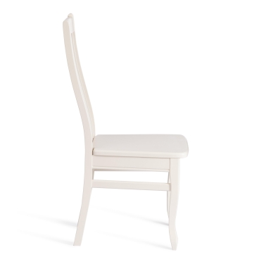 Стул Tetchair DOLCE жесткое сидение бук, мдф, 40х46х100см, Ivory white