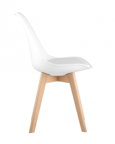 Комплект из четырех стульев Stool Group FRANKFURT белый 4 шт. комплект