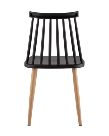 Стул Stool Group Морган пластиковый черный 4 шт