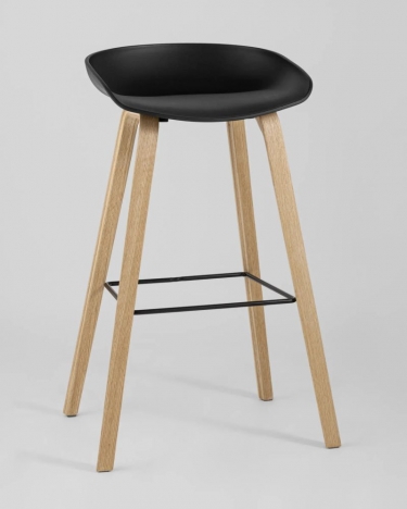 Стул барный Stool Group LIBRA ЧЕРНЫЙ 2 шт