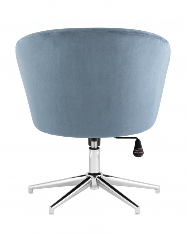 Кресло Stool Group Харис замша синий NC