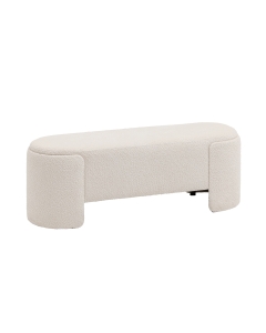 Банкетка Stool Group Taks букле Белый