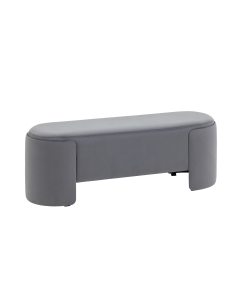 Банкетка Stool Group Taks велюр Серый