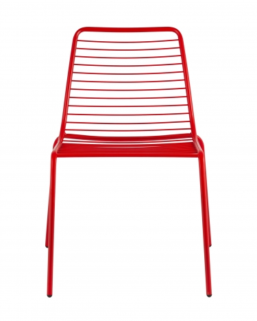 Стул Stool Group Дели металл Красный
