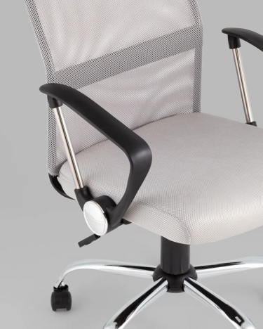 Кресло офисное Stool Group TopChairs Benefit NEW серое