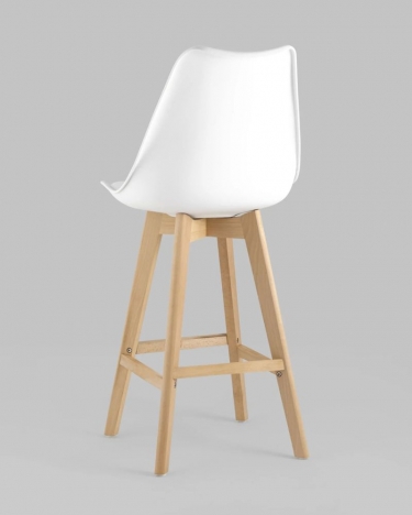 Комплект из четырех стульев Stool Group FRANKFURT белый 4 шт