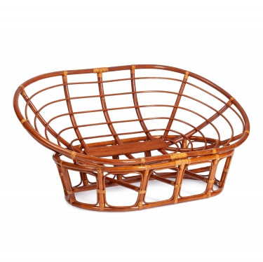 Диван Tetchair MAMASAN/МАМАСАН 23/02 W /с подушкой/ подушка 182х119 см, 169х102х80 см, Cognac коньяк, ткань, оранжевый, С 23