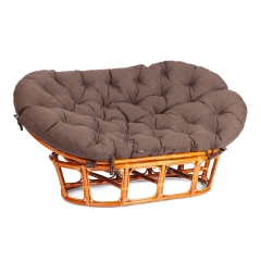 Диван Tetchair MAMASAN/МАМАСАН 23/02 W /с подушкой/ подушка 182х119 см, 169х102х80 см, Honey мед, ткань, коричневый, 3М7-147