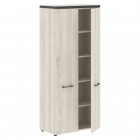 Шкаф с 2-мя комплектами глухих малых дверей Skyland MORRIS TREND MHC 85.4 Сосна Нордик Антрацит