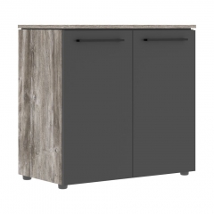 Шкаф с глухими малыми дверьми Skyland MORRIS TREND MLC 85.1 Сосна Нордик Антрацит