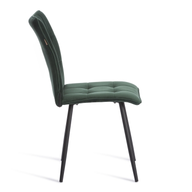 Стул обеденный Tetchair Bari велюр, 46х55х89, Deep Forest изумруд