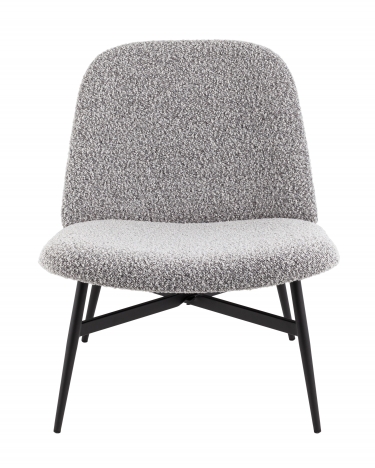 Кресло лаунж Stool Group Ease серый