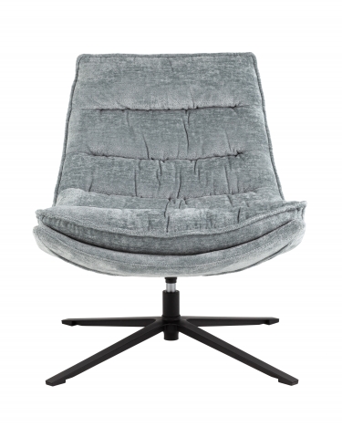 Кресло лаунж Stool Group Lazy серый