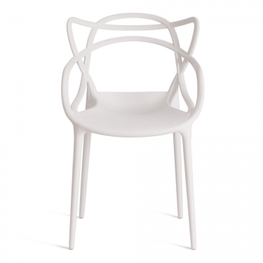 Стул Tetchair Cat Chair mod. 028 пластик, 53 x 59 x 82,5 см, белый White C0057