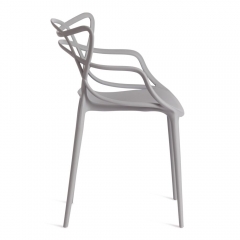 Стул Tetchair Cat Chair mod. 028 пластик, 53 x 59 x 82,5 см, темно-серый Dark grey NX-GR-20