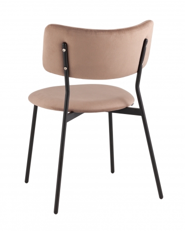 Стул Stool Group Амелия велюр коричневый