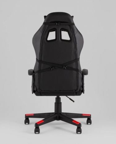 Кресло спортивное Stool Group TopChairs Warden черно-красный