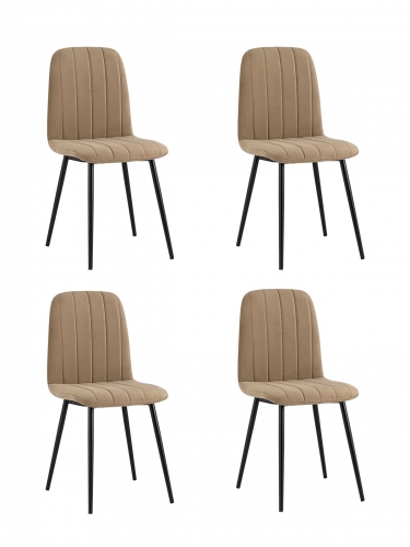 Стул Stool Group Easy велюр капучино 4 шт. комплект