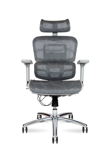 Кресло руководителя Норден Kron aluminium grey