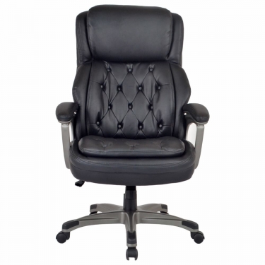 Кресло руководителя BRABIX BRABIX PREMIUM Regal EX-557 экокожа Черный