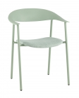 Стул Stool Group Eila с подушкой пластик зеленый