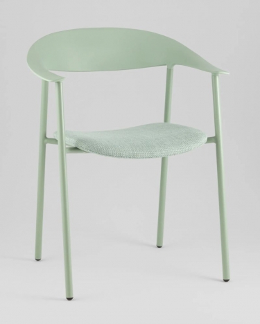 Стул Stool Group Eila с подушкой пластик зеленый