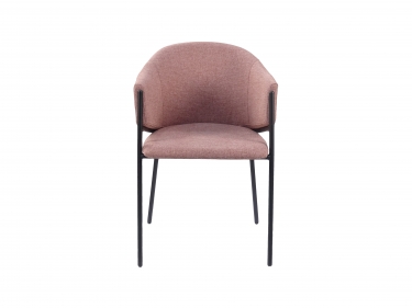 Стул обеденный Stool Group Carmel шенилл пыльно-розовый