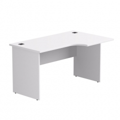 Стол эргономичный с опорами ЛДСП Everprof Everprof EVO 254S113 правый Белый