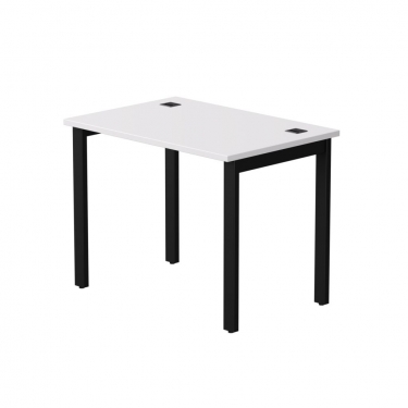 Стол прямой на металлокаркасе, опоры 45 гр Everprof Everprof EVO 254S001 Белый Черный