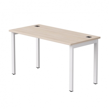 Стол прямой на металлокаркасе, опоры 45 гр Everprof Everprof EVO 254S003 Дуб Соната Белый