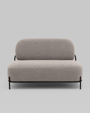 Диван Stool Group Стоун new ткань букле серо-бежевый