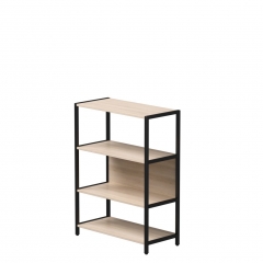 Стеллаж металлический средний Everprof Everprof EVO 254Н010 Дуб Соната Черный
