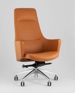 Кресло руководителя Stool Group TopChairs Ferris коричневое