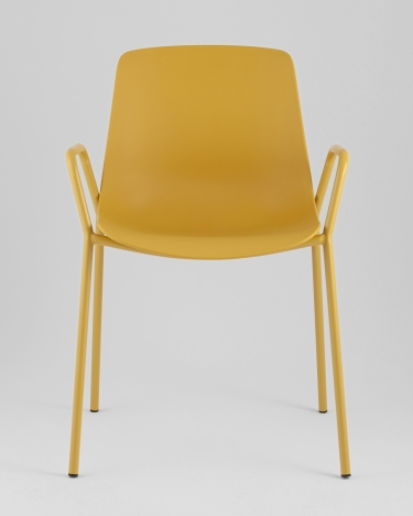 Стул Stool Group Kaira пластик горчичный