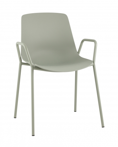 Стул Stool Group Kaira пластик серо-зеленый