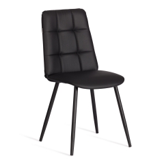 Стул обеденный Tetchair Asti TREND, экокожа, черная, 47х54х86 см