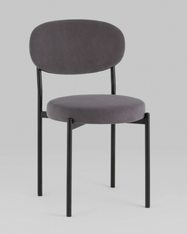 Стул Stool Group Бриф SN NEW велюр темно-серый 4 шт