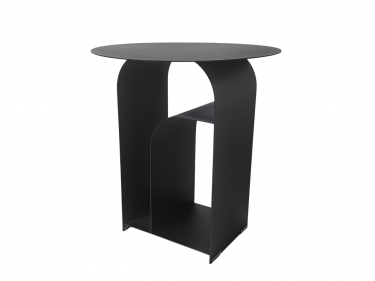 Журнальный столик Stool Group Arwel металл черный