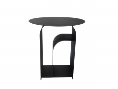 Журнальный столик Stool Group Arwel металл черный